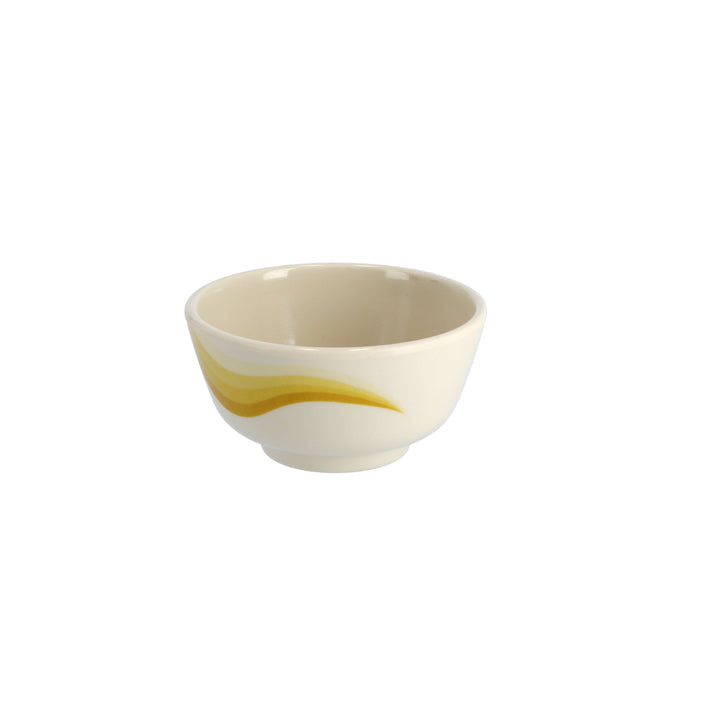 Melamine Ware Super Rays Round Bowl - Lightweight Bowl for Breakfast Cereal 9cm - Souk Al RasServeware