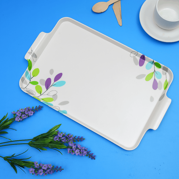 Melamine Ware Tray 38.4X23.8X1.7 Cm - Souk Al RasServeware