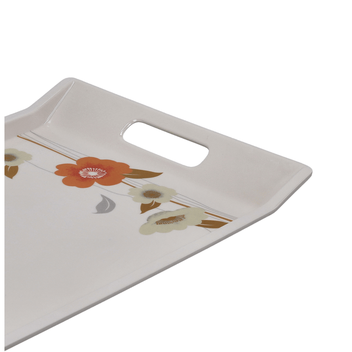 Melamine Ware Tray - 38.5X27.3X1.6 Cm - Souk Al RasServing Dishes Trays & Platters