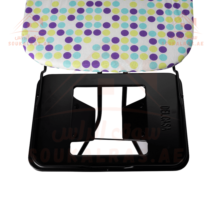 Mesh Top Ironing Board | Floral Print | Heat Resistant | 4 - Position Adjustable Height - Souk Al RasHousehold