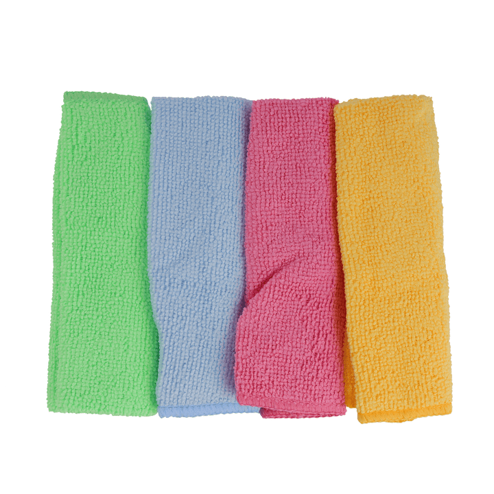 Microfiber Cloth Set, High - Quality Cleaning Cloths 3Pcs - Souk Al RasTable Linens