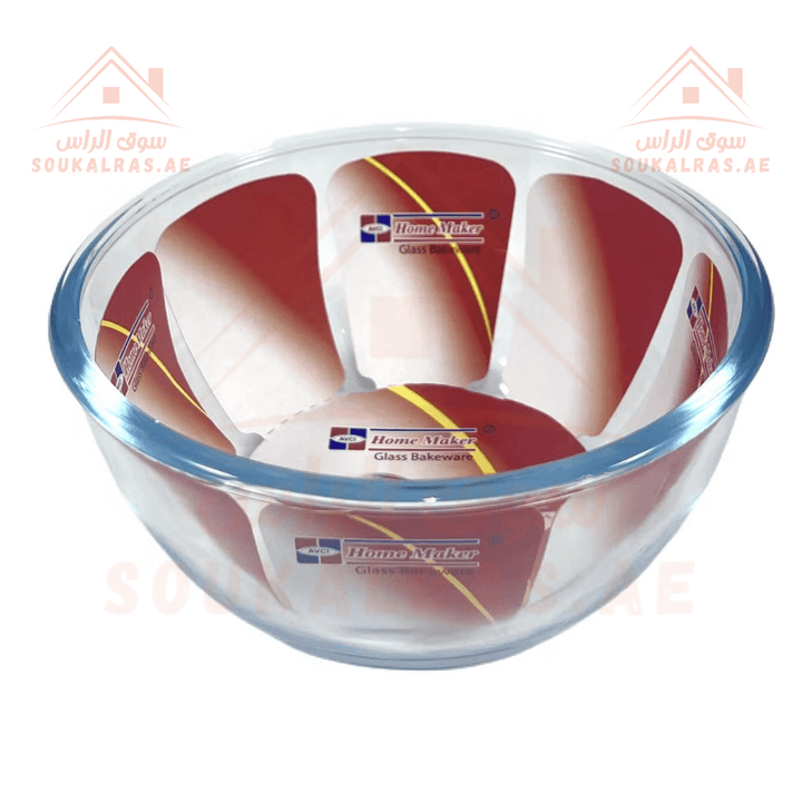 Mixing and Baking Glass tray 0.5L | Durable Glass Bakeware | Compact and Versatile | Made in Turkey - Souk Al Ras