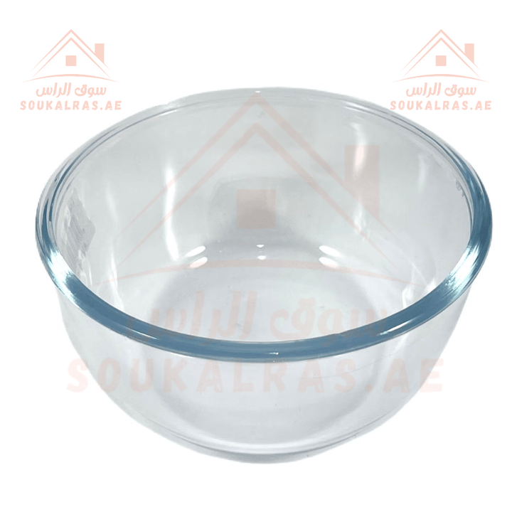 Mixing and Baking Glass Tray 1L | Clear, Durable Bakeware |Made in Turkey - Souk Al Ras