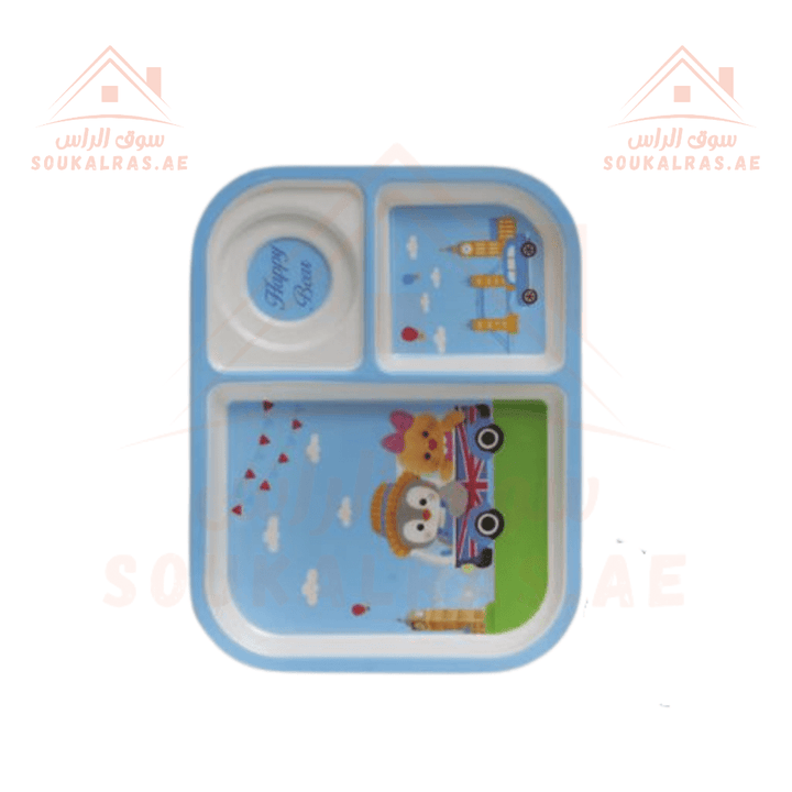 M/W 10.5" Square Baby Plate - Perfect for Kids | Lightweight & Durable - Souk Al Ras