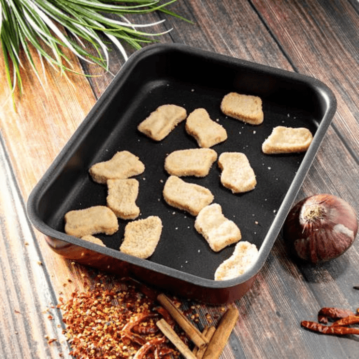 Non - Stick Aluminium Baking Tray - Large Roaster Pan - Non - Stick Coating 2L - 37x27cm - Souk Al RasBakeware