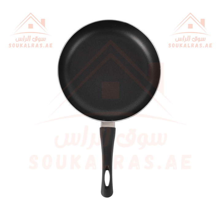 Nonstick Cookware Set includes a 16cm diameter pot with lid and a 24cm diameter frying pan. - Souk Al RasPots & Pans