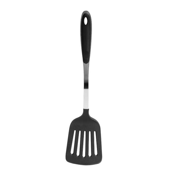 Nylon Slotted Spatula with Steel Handle - Souk Al RasSpatulas Whisks & Turning Spoons