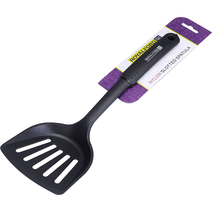 Nylon Slotted Turner – Serving Spatula – Kitchen Cooking Cutlery - Souk Al RasSpatulas Whisks & Turning Spoons