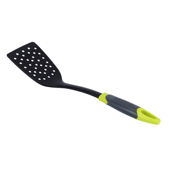 Nylon Slotted Turner With Abs Handle - Kitchen Cooking Spatula - Souk Al RasSpatulas Whisks & Turning Spoons