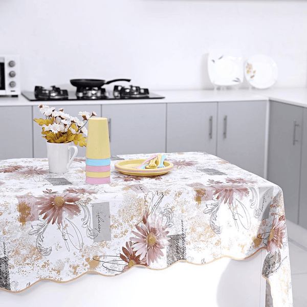 Oblong Table Cloth White 137x183cm - Souk Al RasTablecloths & Place Mats