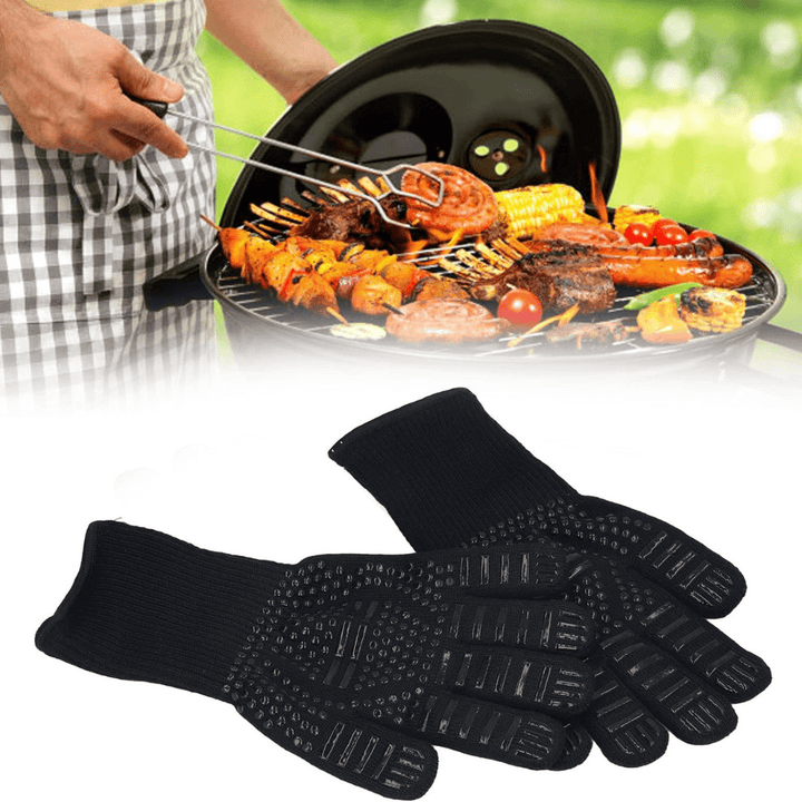 Omega 1 Heat Resistant Gloves - Flexible, High - Temperature Grill Mitts - One Pc - Souk Al RasGloves & Mittens