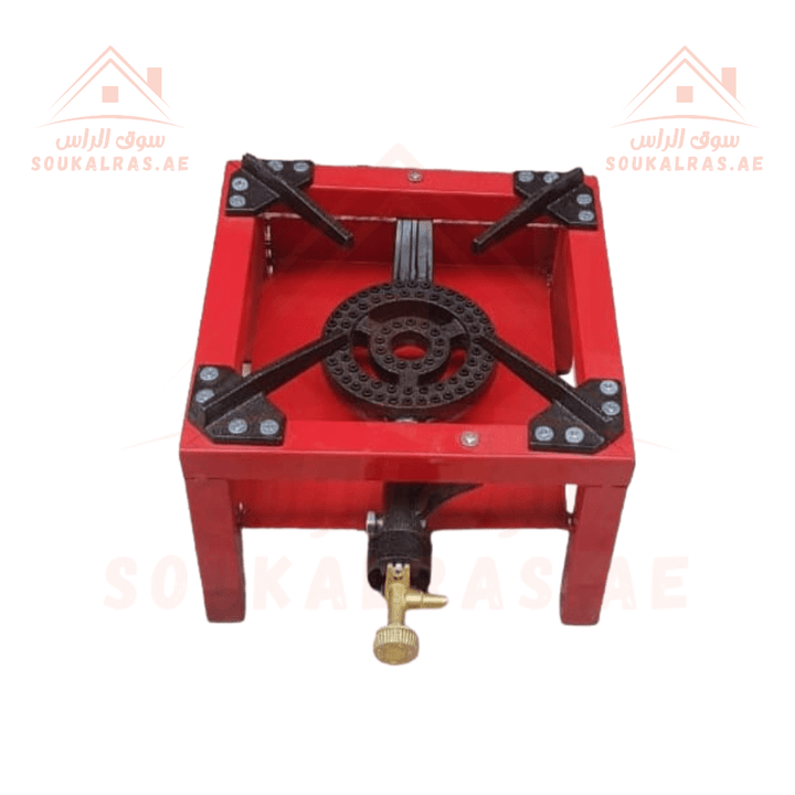 OMEGA one Heavy Duty Gas Stove Burner - High Quality Burners 25*25cm - Souk Al RasCamping Tools