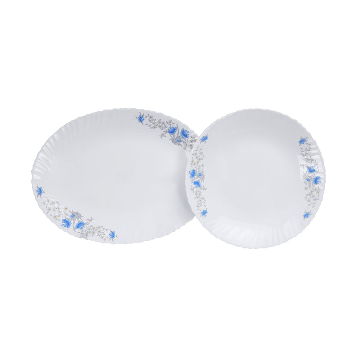 Opal Glassware Dinner Set, 40 Pcs - Souk Al RasDinnerware Sets