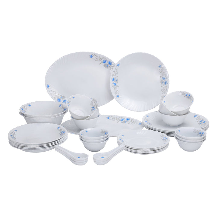 Opal Glassware Dinner Set, 40 Pcs - Souk Al RasDinnerware Sets