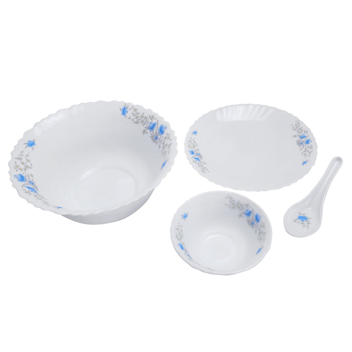 Opal Glassware Dinner Set, 40 Pcs - Souk Al RasDinnerware Sets