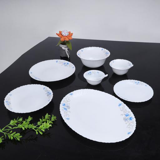 Opal Glassware Dinner Set, 40 Pcs - Souk Al RasDinnerware Sets