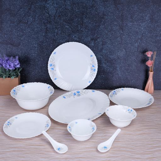 Opal Glassware Dinner Set, 40 Pcs - Souk Al RasDinnerware Sets