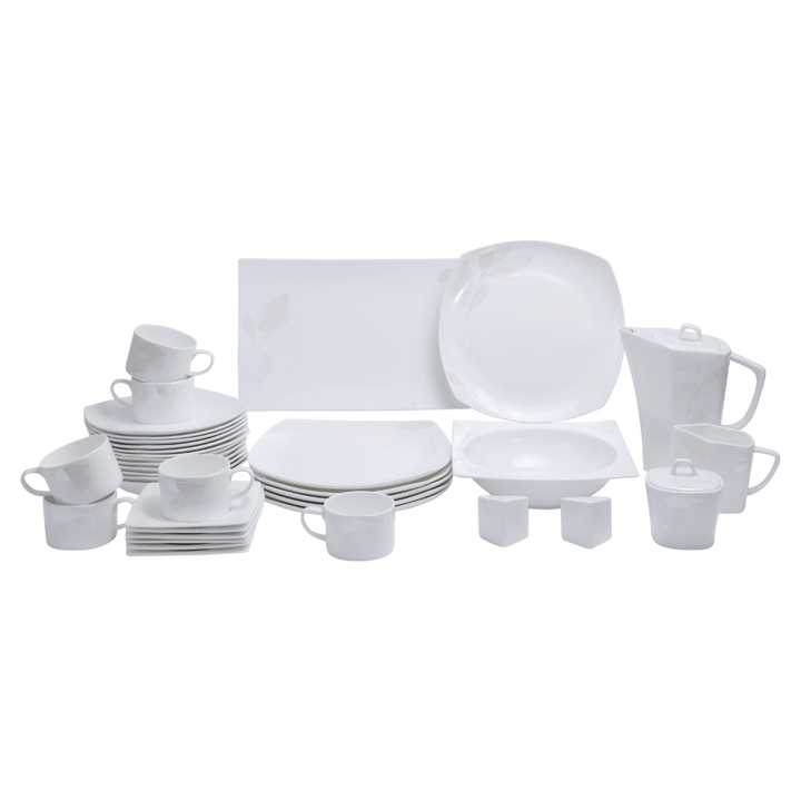 Opal Ware Dinner Set 39 Pcs - Souk Al RasDinnerware Sets