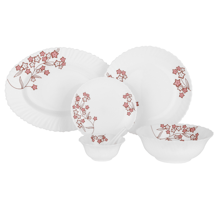 Opalware Dinner Set Lightweight Chip Resistant 33pcs - Souk Al RasDinnerware Sets