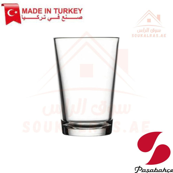 Paşabahçe ALANYA 6 - Piece Versatile Use Glass Tumbler Set |Lightweight & Sturdy – Comfortable grip - Premium Drinkware for Home. - Souk Al Ras