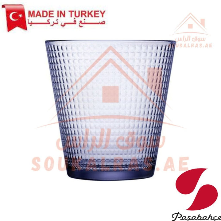 Paşabahçe GENERATION 6 - Piece Versatile Use Glass Tumbler Set |Lightweight & Sturdy – Comfortable grip - Premium Drinkware for Home. - Souk Al Ras