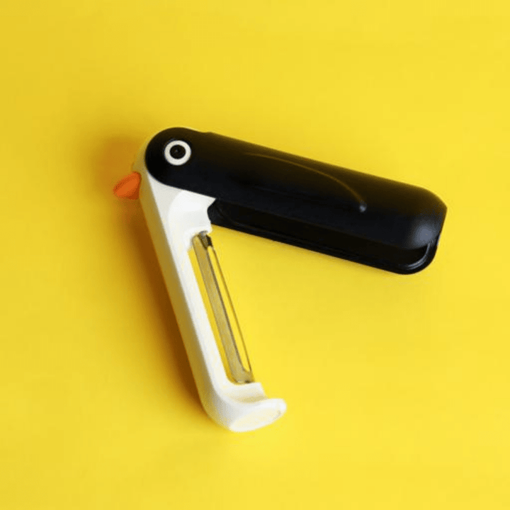 Penguin Peeler - Swivel Design - Stainless Steel Blade - Durable ABS Handle - Souk Al RasCooking Utensils