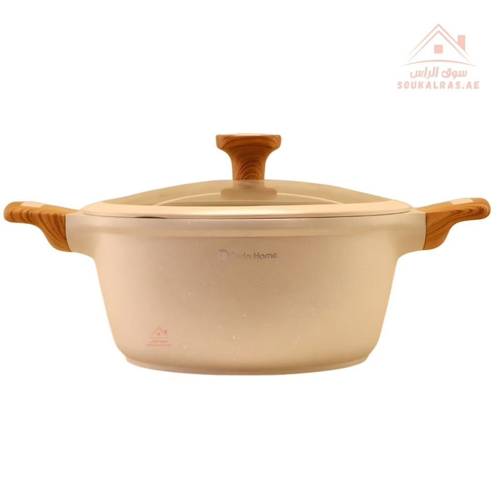 Phantom Series | 9 - Piece Crystal Ceramic Cookware Set |Elegant & Durable Kitchenware - Souk Al Ras