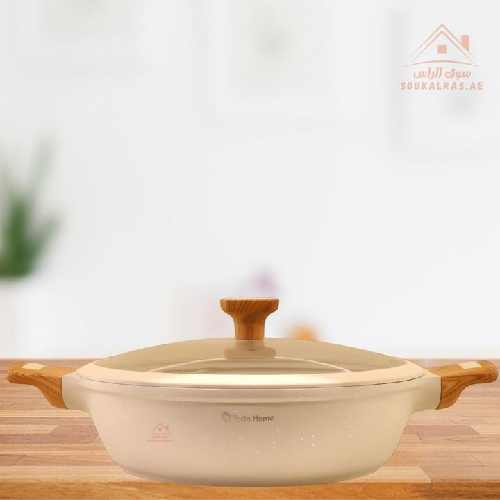 Phantom Series | 9 - Piece Crystal Ceramic Cookware Set |Elegant & Durable Kitchenware - Souk Al Ras