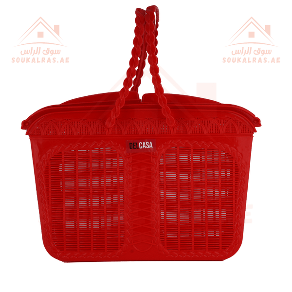 Picnic Basket | Durable & Lightweight with Handles | Perfect for Outdoor Trips - Souk Al RasHousehold