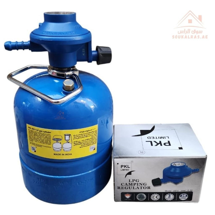 PKL LPG Camping Regulator | Gas Regulator for Portable Camping Cylinder & Stove | Made in India - Souk Al Ras