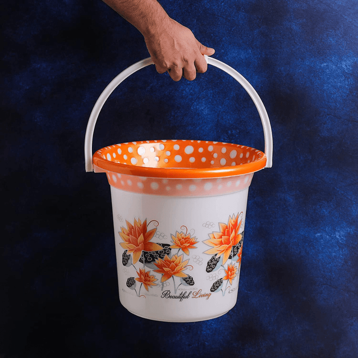 Plastic Bucket, Multi - Purpose Utility Bucket 18L - Souk Al RasKitchen Accessories