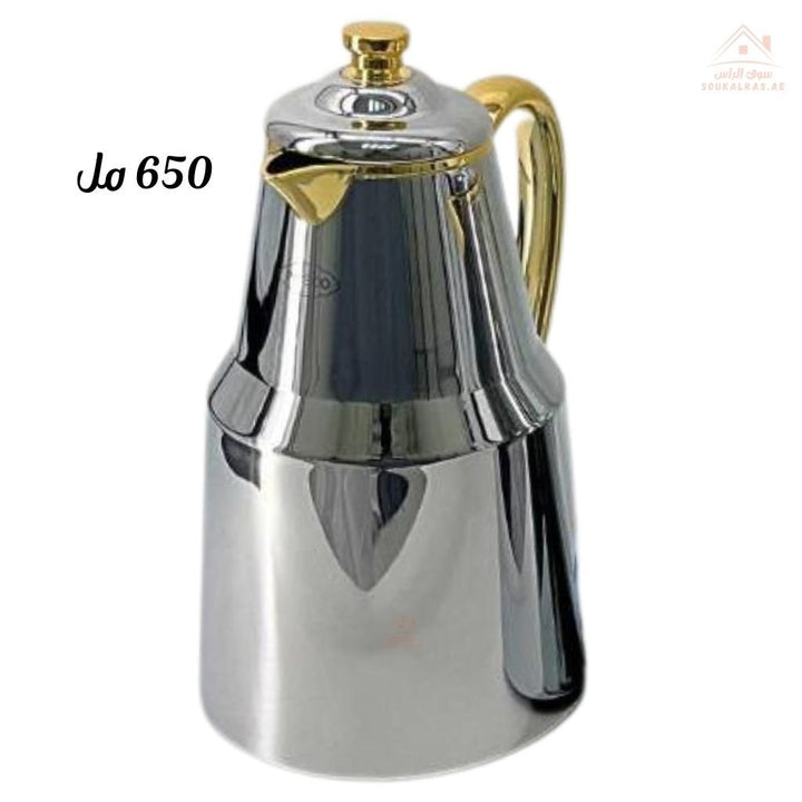 PLSCO Jo 650 Thermos Flask – Stylish insulated jug for hot and cold beverages. Durable design, easy pouring - Souk Al Ras