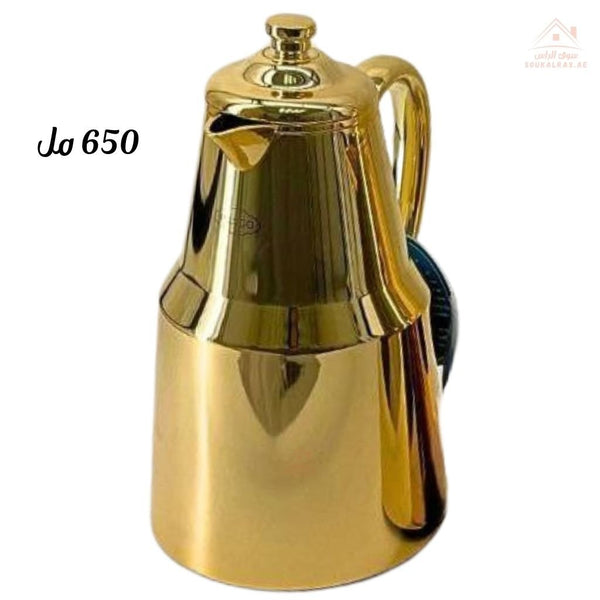 PLSCO Jo 650 Thermos Flask – Stylish insulated jug for hot and cold beverages. Durable design, easy pouring - Souk Al Ras