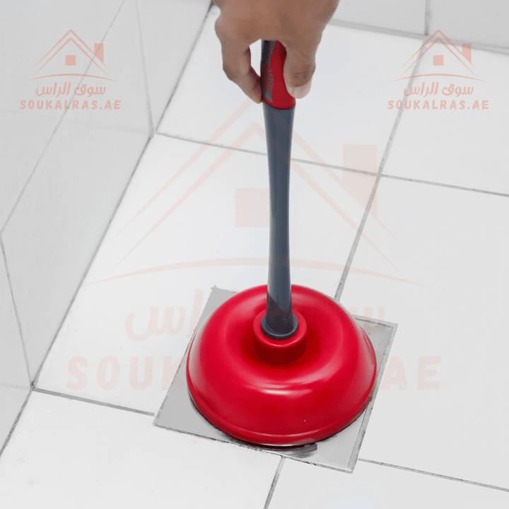 Plunger - High Suction Power Toilet Plunger - Souk Al RasBathroom Accessories