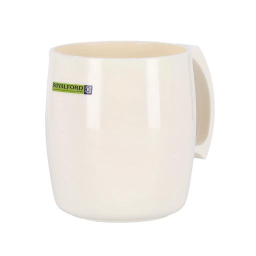 Porcelain White Cup - Large Coffee & Tea Mug - Souk Al RasCups & Mugs