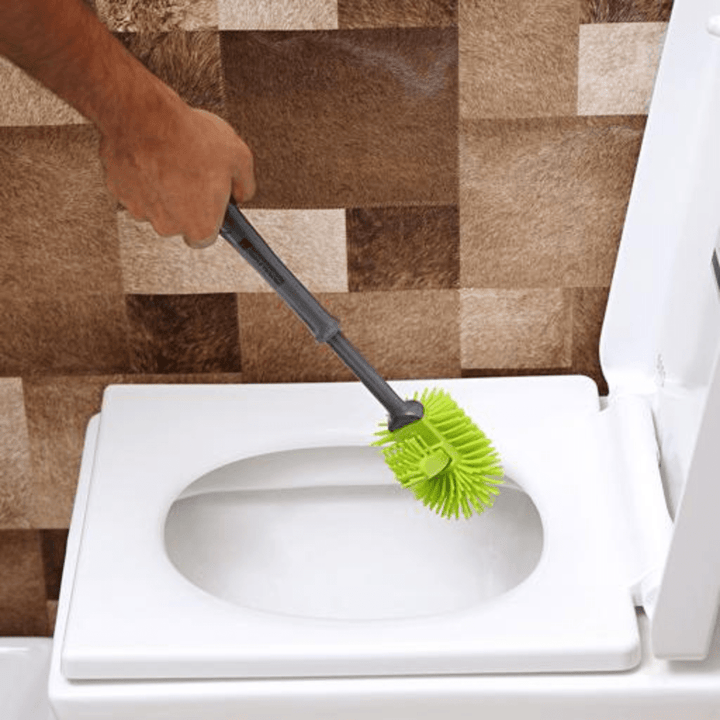 PP+TRP Toilet Brush with Holder - Souk Al RasHousehold