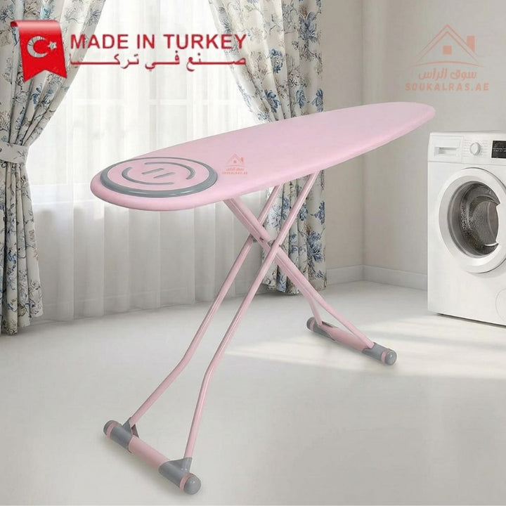 Premium Ironing Board | Foldable Laundry Iron Board with Sturdy Frame | Home & Apartment Use - Souk Al Ras
