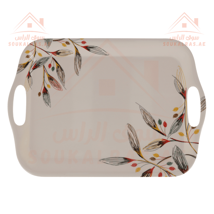 Premium Melamine Ware Tray - 40.9X29X2.4 Cm - Souk Al RasServing Dishes Trays & Platters