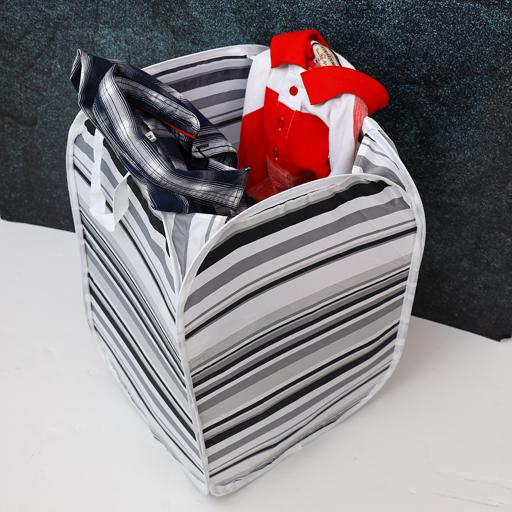 Premium Pop - Up Laundry Hamper - Foldable Hamper with Carry Handles - Souk Al RasHousehold