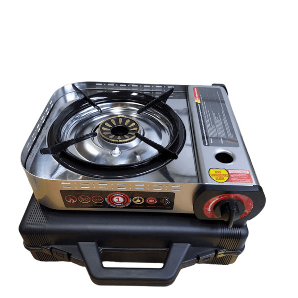 Premium Single - Burner Portable Gas Stove - Safety & Efficiency Combined With a Batery. - Souk Al Ras