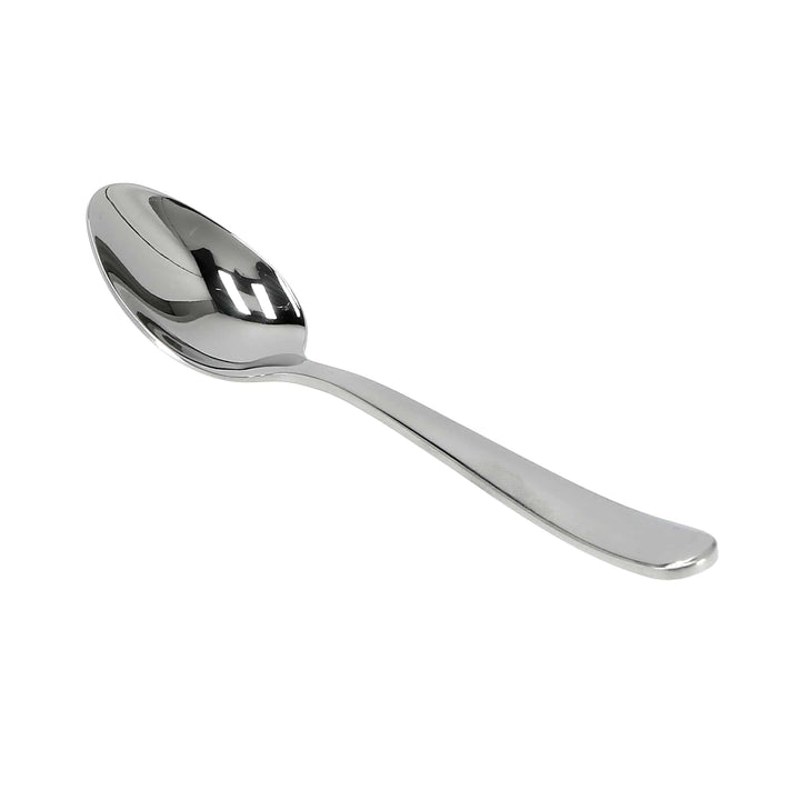 Premium Stainless Steel Coffee Spoon Set - Silver 2 Pieces - Souk Al RasCutlery & Flatware