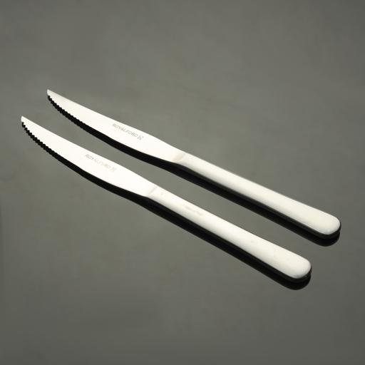 Premium Stainless Steel Steak Knife Set 2Pcs - Souk Al RasCutlery & Flatware