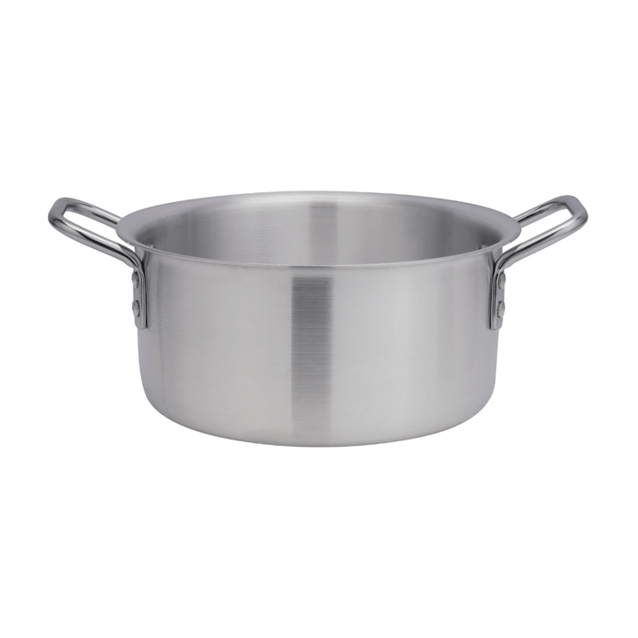 Professional Aluminium Mega Pot Set - 10 Pcs, Large Sizes Ideal for Big Families (41, 38, 34 32, 29cm) ISO 9001 Certified - Souk Al RasCookware Sets