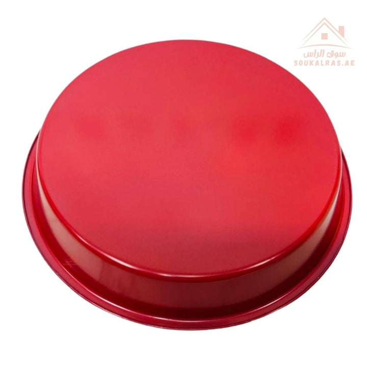 Queen Time 3 - Piece Cake Pan Granite Set | Non - Stick Baking Pans |Elegant red finish for a modern kitchen touch - Souk Al Ras