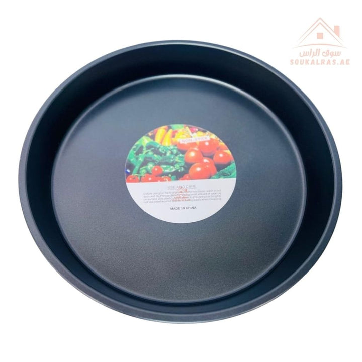 Queen Time 3 - Piece Cake Pan Granite Set | Non - Stick Baking Pans |Elegant red finish for a modern kitchen touch - Souk Al Ras