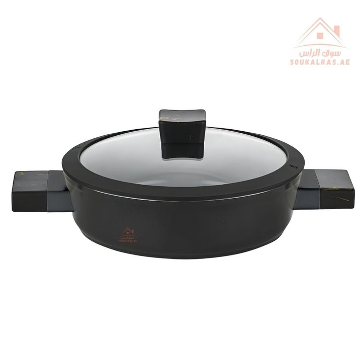 Rebel Series 9 - Piece Swiss Ceramic Cookware Set | Made in Turkey | Premium Non - Stick - Souk Al Ras