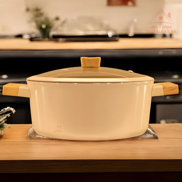 Rebel Series 9 - Piece Swiss Ceramic Cookware Set | Made in Turkey | Premium Non - Stick - Souk Al Ras
