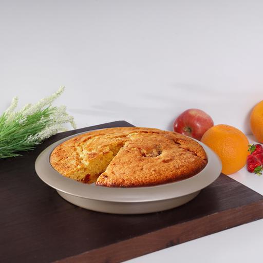 Round Pan, Tray - Non - Stick Pizza Baking Pan 27cm - Souk Al RasBakeware