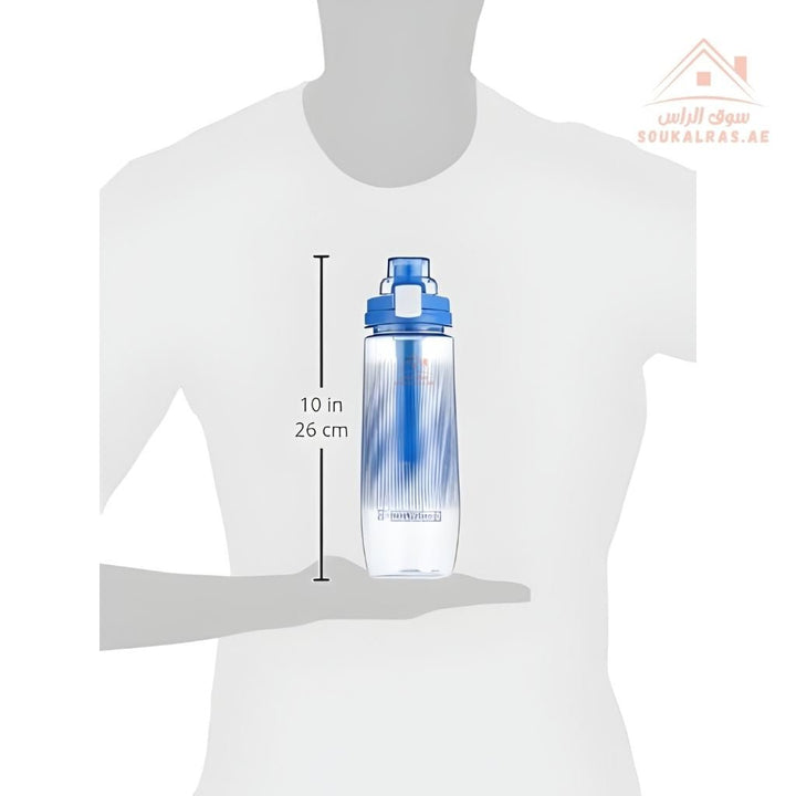 Royalford 600ml Water Bottle | Leak - Proof Lightweight Design | Ideal for Sports, Travel & Daily Use - Souk Al Ras