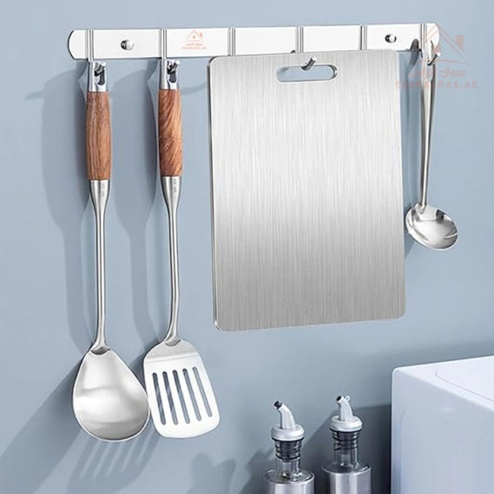 Royalford Stainless Steel Cutting Board 31×21 cm | Hygienic & Durable Chopping Surface | Made in India - Souk Al Ras